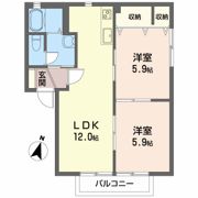 サンテラスAの間取り画像