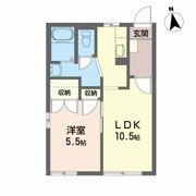 ディアス北田 Cの間取り画像