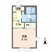 クローバーハウスの間取り画像