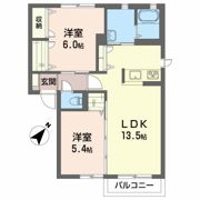 シャーメゾンクレール Aの間取り画像