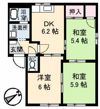 フレグランスKM C棟の間取り画像