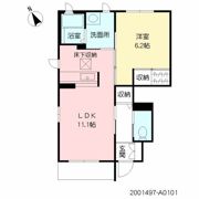 ファミーユ Aの間取り画像