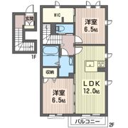 リノアス Aの間取り画像