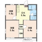 ベル メゾン 花田 Bの間取り画像