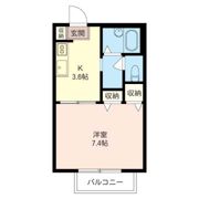 サルビアハイツの間取り画像
