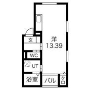 アジュール平戸橋の間取り画像