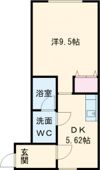 フリージア末広Fの間取り画像