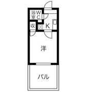 レジデンスカープ大宮の間取り画像