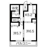 カルボナーラA棟の間取り画像