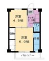 ビレッジハウス愛島1号棟の間取り画像