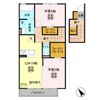 コンフォートⅡ Aの間取り画像
