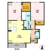 シャ ティグレ 弐番館の間取り画像