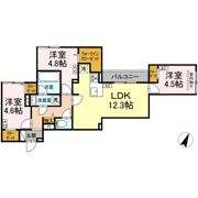 セレスティア上鷺宮Ⅱの間取り画像
