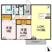 TORISIA加納南陽の間取り画像