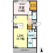 セレスティア旭町の間取り画像
