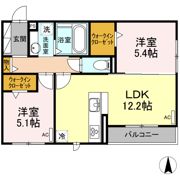 エルクラージュの間取り画像