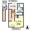 ダリア B棟の間取り画像