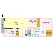 (仮称)D-ROOM橿原市畝傍御陵前PJ A棟の間取り画像