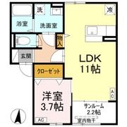 ヴィークコート手城の間取り画像