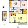 カトレア B棟の間取り画像