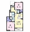 ウイングKⅦの間取り画像