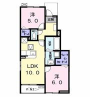 ウイングKⅦの間取り画像