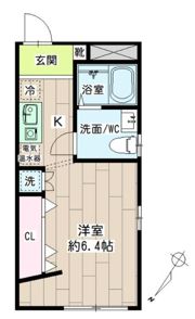 レガリア鶴見中央の間取り画像