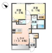 マリアージュⅢの間取り画像