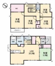 水江S邸の間取り画像