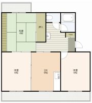 ハイツビアンの間取り画像