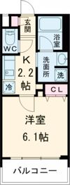 ゲートコート豊中の間取り画像