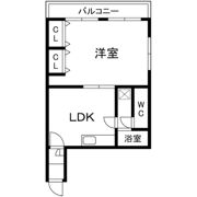 コーポ泉の間取り画像