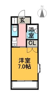 ガウディ白山の間取り画像
