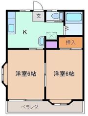 ブルーハイツの間取り画像
