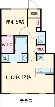 ラウレア西庄の間取り画像