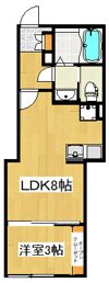 LUXIS東久留米の間取り画像