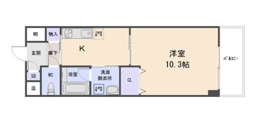 ウィステリア壱番館の間取り画像