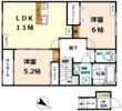 Chouchou（シュシュ）の間取り画像