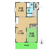 ハッピーハイムの間取り画像