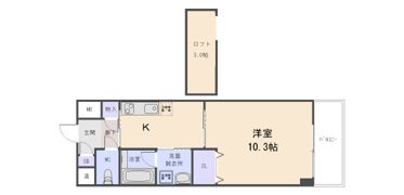 ウィステリア壱番館の間取り画像