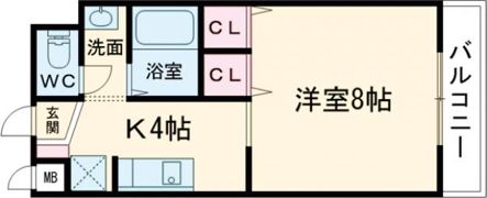 ラ・グランヴィアかやのの間取り画像