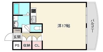 ソレイユ1番館の間取り画像