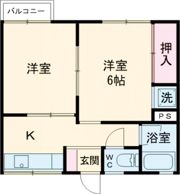 サンハイムの間取り画像