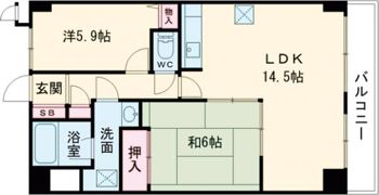グレーシア大西の間取り画像