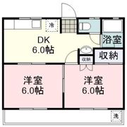 クローバーハイツの間取り画像