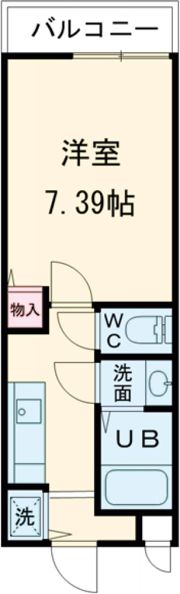 プロムナード西本町の間取り画像