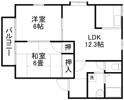 アビタシオン池田Aの間取り画像