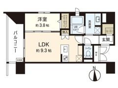 シーズンフラッツ仙台鉄砲町の間取り画像