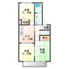 オレンジこまの間取り画像