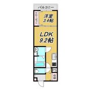 LE COCON 一宮Ⅸの間取り画像